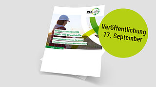 Deckblatt der Studie Grüne strombasierte Kraft- und Grundstoffe.