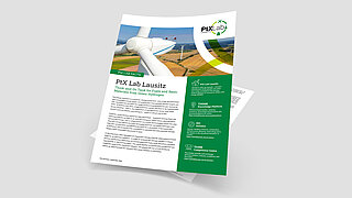 Cover Page of the PtX Lab Facts "PtX Lab Lausitz"