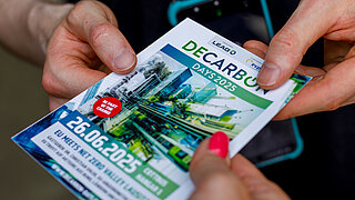 Ein Flyer der Decarbon Days 2025