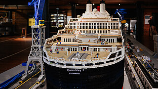 LEGO replica of the Queen Mary II