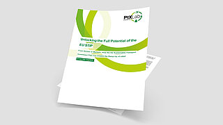 Deckblatt des PtX Lab Papers "Unlocking the Full Potential of the EU STIP"
